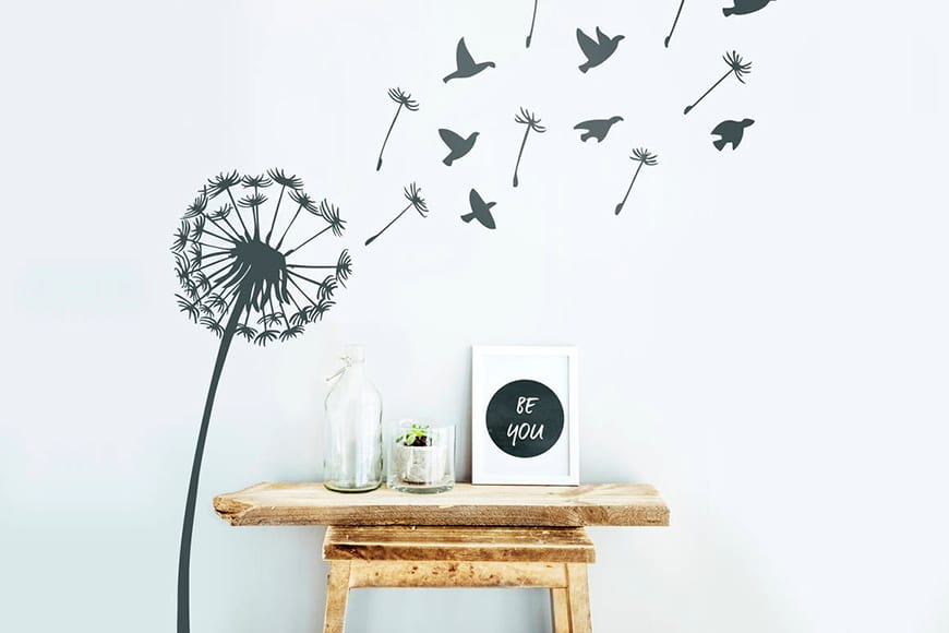 5 consejos para elegir tus vinilos decorativos pared