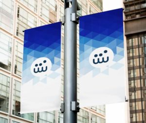 Lonas publicitarias por las dos caras