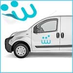 Furgoneta pequeña-Puerta piloto copiloto-Corte