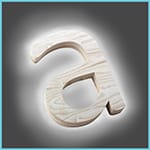 Letras de madera iluminadas - Lacado - Ninguno