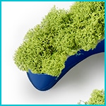 Letras musgo en PVC - Tipo de PVC - Lacado