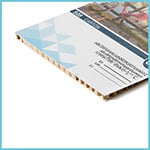 Letreros en cartón microcanal - 5 mm