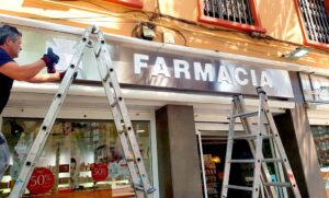 Mantenimiento de rótulos leds para exteriores