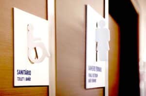 señalética para interior