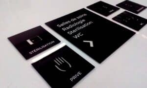 Señalización oficinas