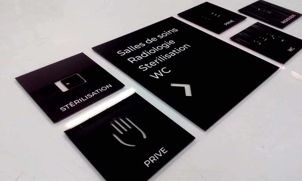 Señalización oficinas